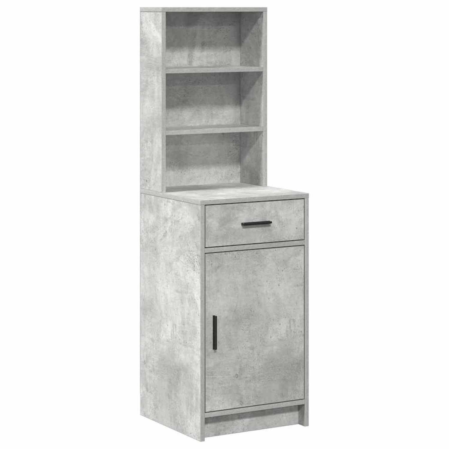 vidaXL Highboard Betongrau 40 x 40,5 x 135 cm Holzwerkstoff 865076 günstig online kaufen