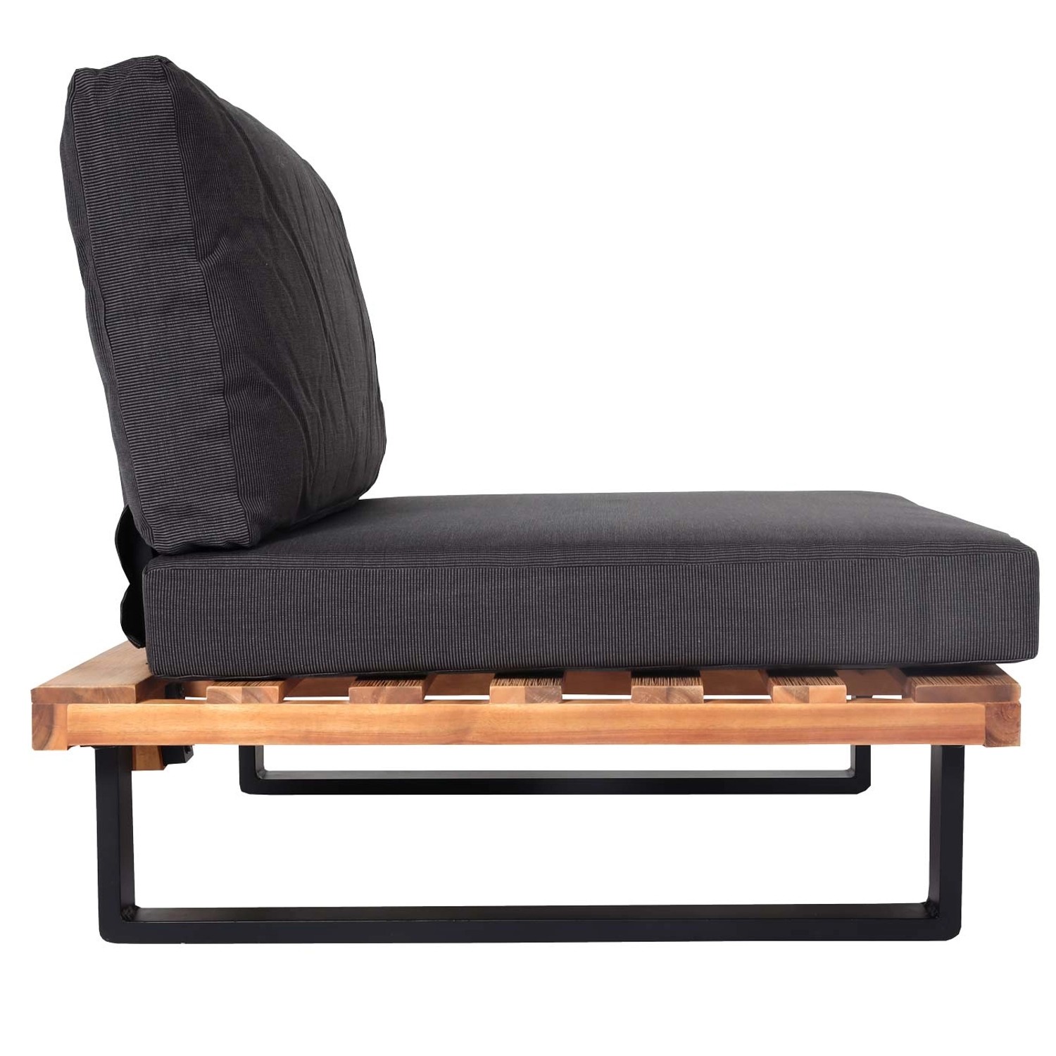 MCW Lounge-Sessel H54 Hellbraun Polster Dunkelgrau kaufen bei OBI