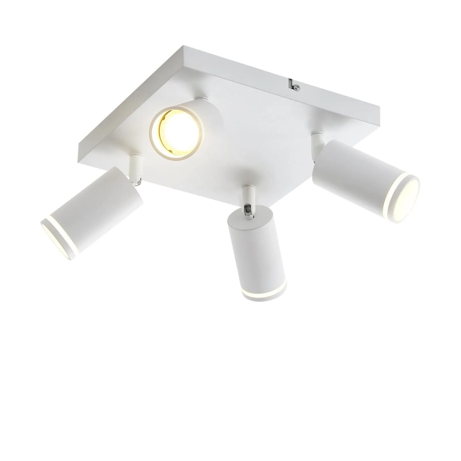 NETTLIFE Deckenstrahler aus Metall L25 Weiß-1