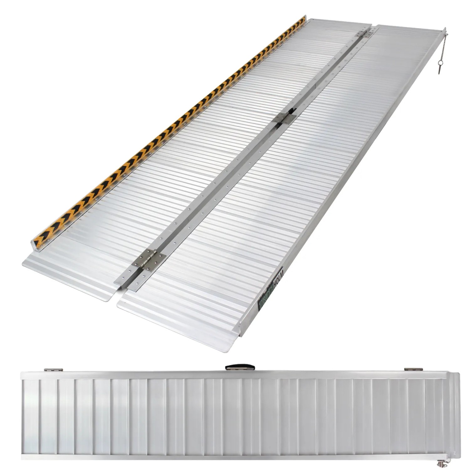 TRUTZHOLM Rollstuhlrampe Klappbar 213 cm 272 kg