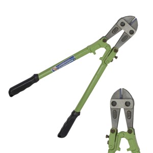 TRUTZHOLM Bolzenschneider 470mm: Seitenschneider mit gehärteten Backen und grünen Griffen.