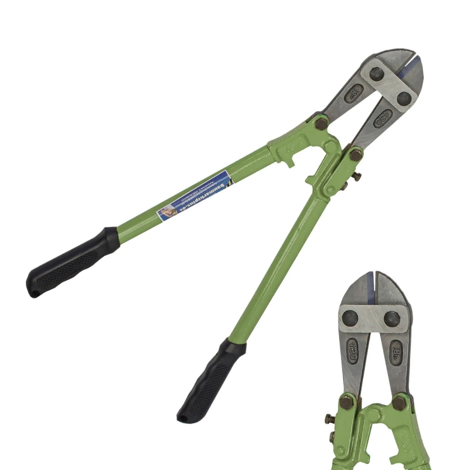 TRUTZHOLM Bolzenschneider 470mm Seitenschneider mit Gehärteten Backen