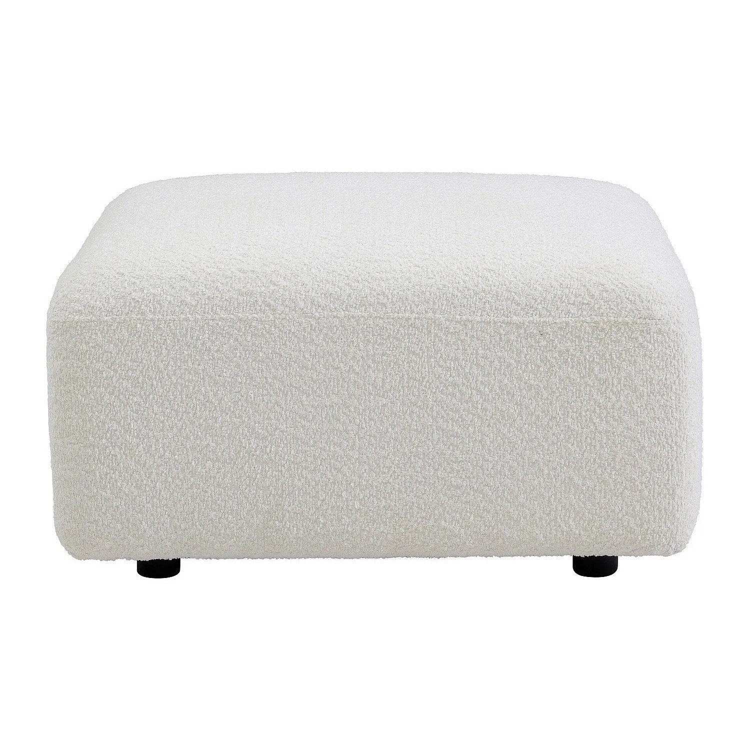 Vente-unique Sitzhocker Danepi Gebrochenes Weiß 81 cm