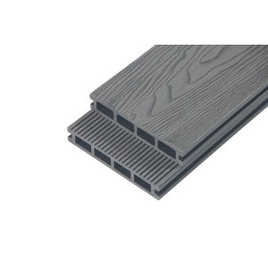 Home Deluxe WPC Terrassendielen Samana Premium, anthrazit, mit Holzmaserung
