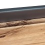 Detailaufnahme: Held Möbel Küchenunterschrank Turin in Wotaneiche/Graphit mit Auszügen.