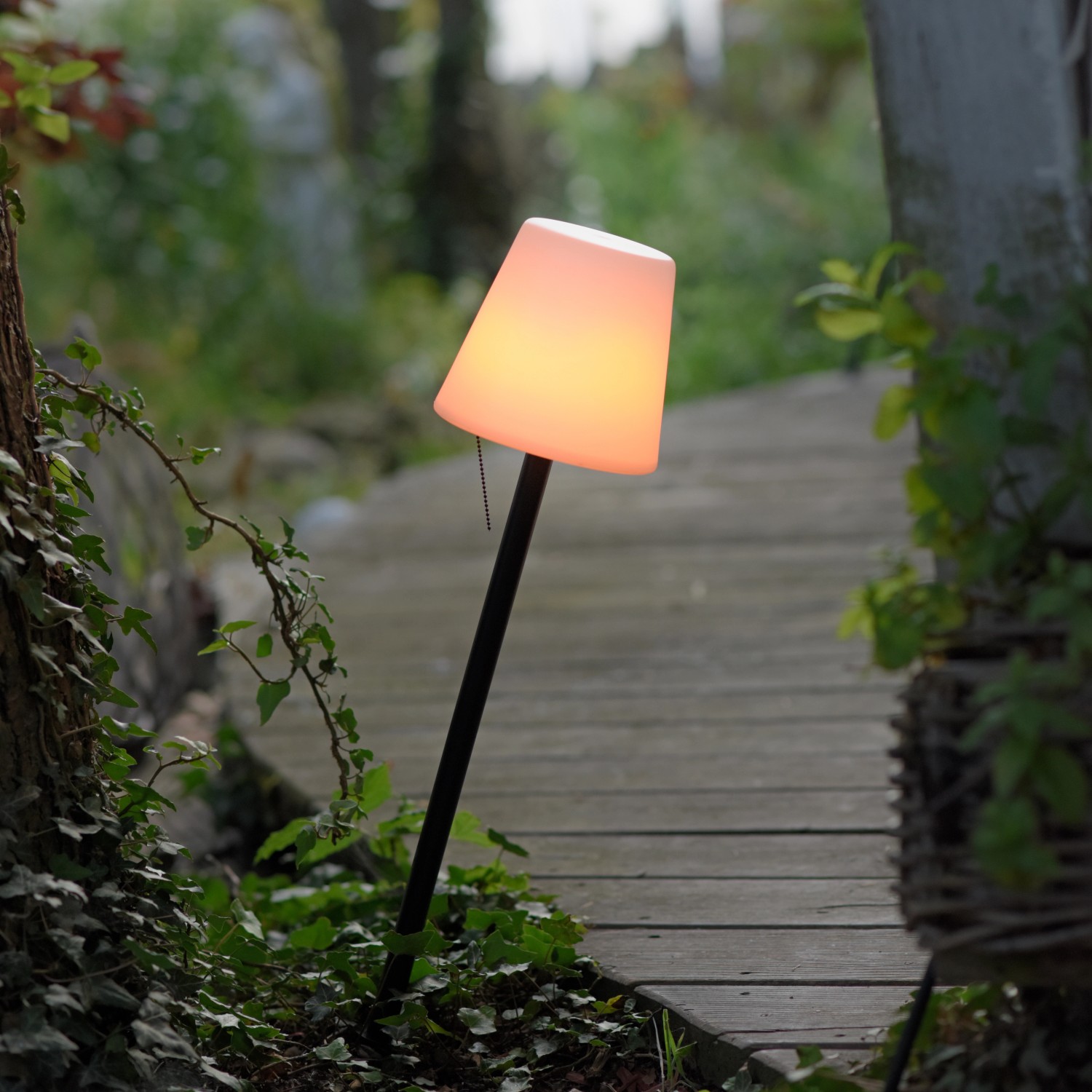 Warmweiß und bei Spießleuchte LED-Outdoor-Tisch- OBI kaufen Keno