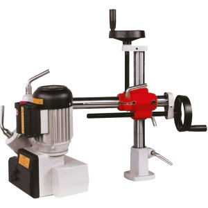 Holzmann SF324N Vorschubapparat 230V für Spezialmaschinen, mit Zweistangenstativ.