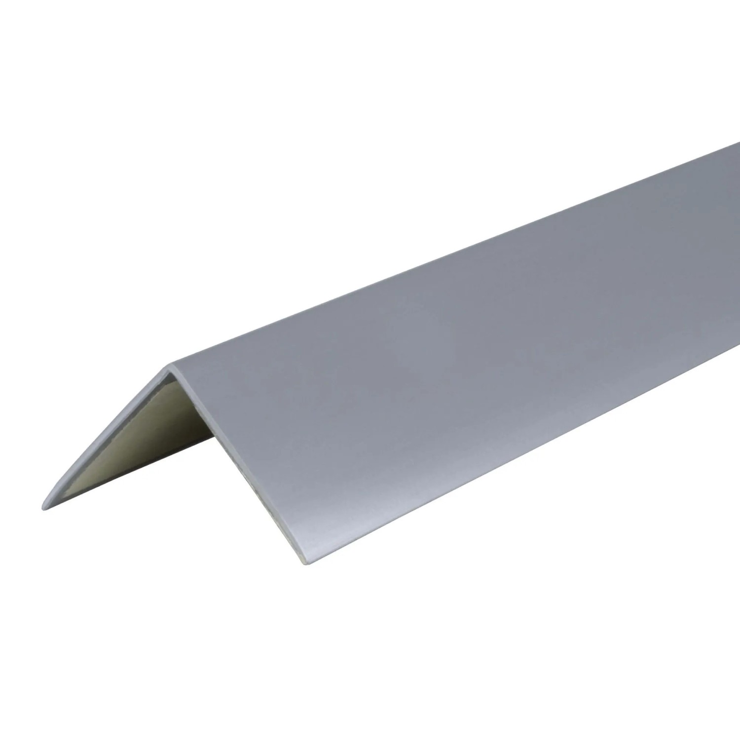 Dalsys Winkelprofil Selbstklebend 100cm x 30mm x 30mm PVC Grau Eckwinkel