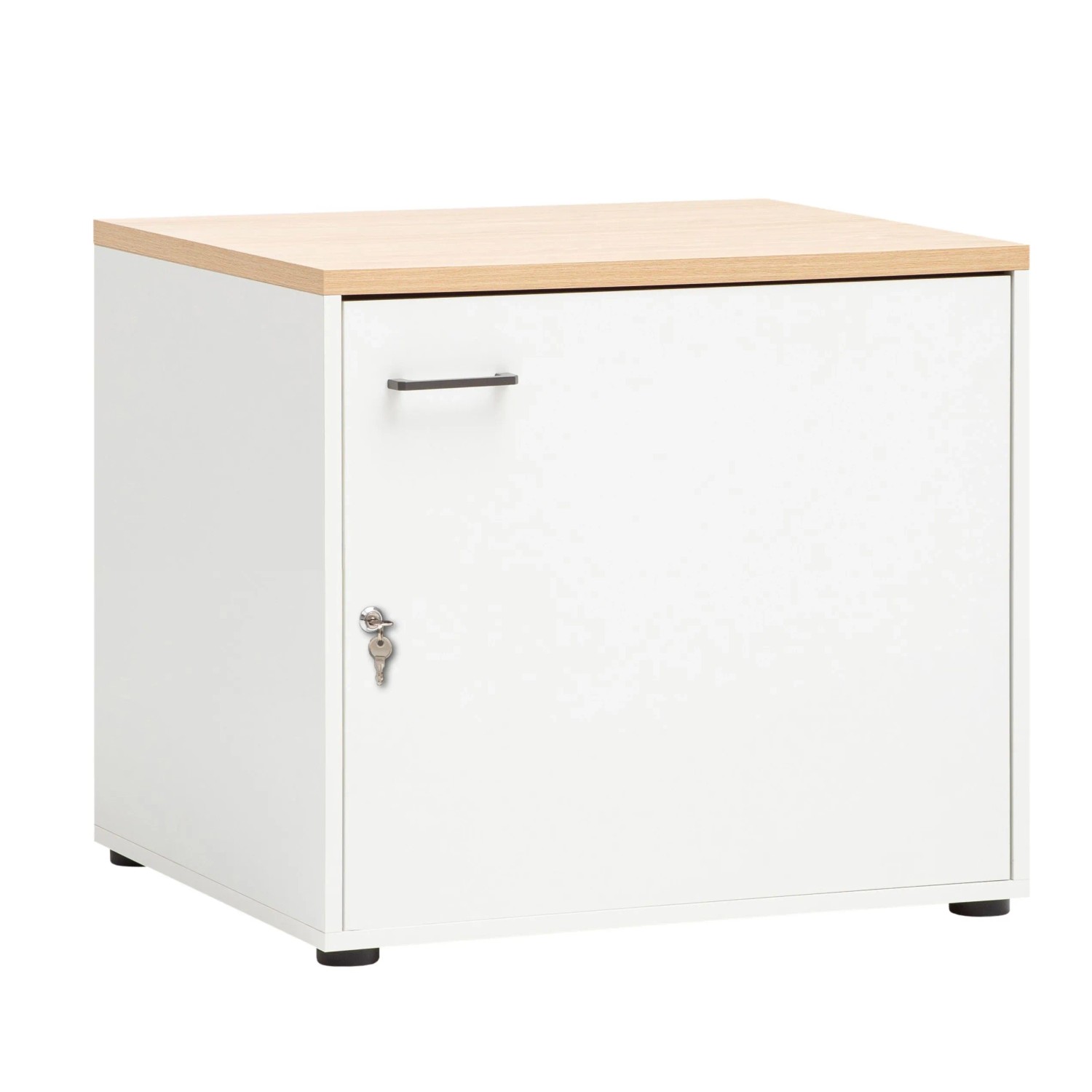 Schildmeyer Mehrzweckschrank Solea U 670 Weiß-Matt 60 cm x 60 cm x 67,1 cm
