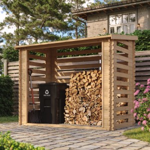 TIMBELA Brennholzregal M202 4,3 m³