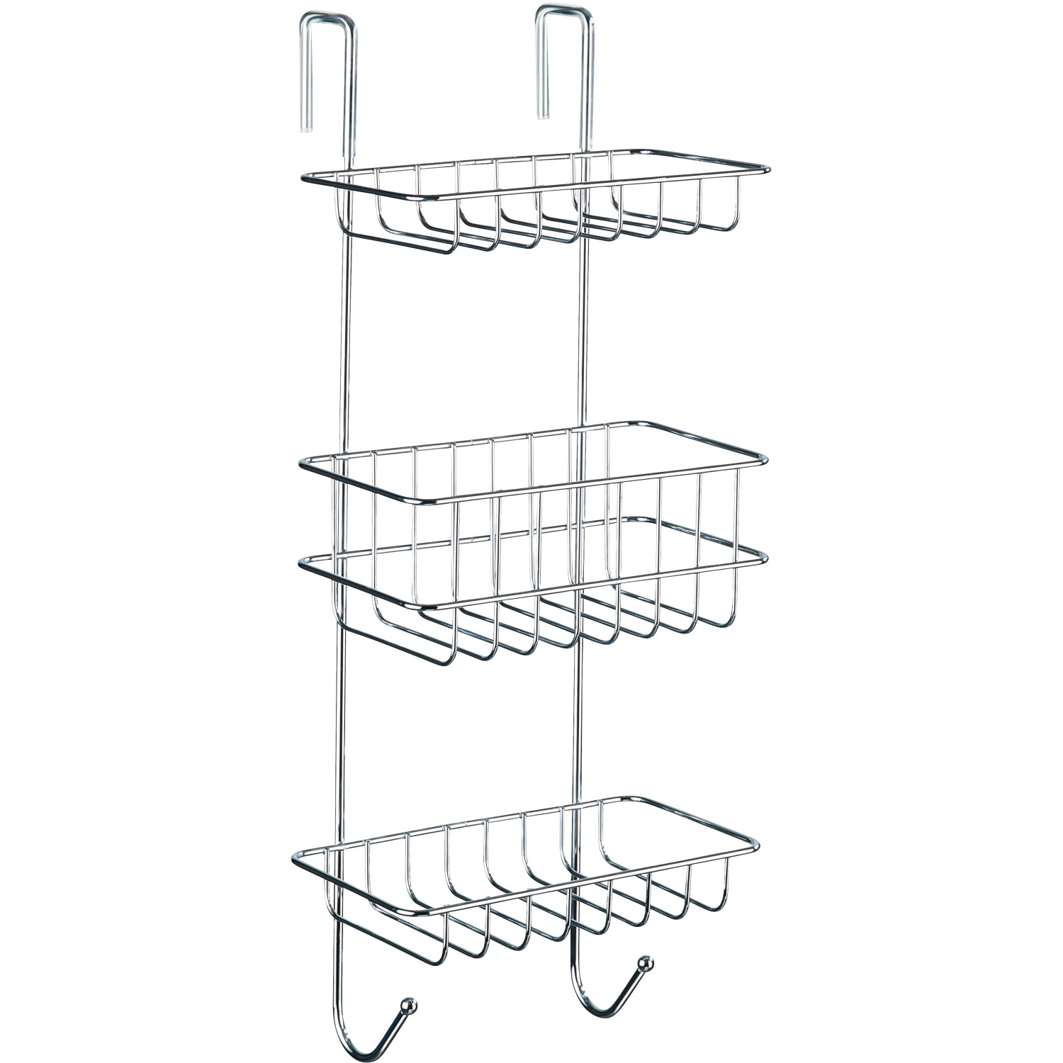 Wenko Duschregal Revigo mit 3 Ablagen Chrom