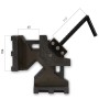 EBERTH Winkelschraubstock, 104mm Backenbreite, Grauguss, für Werkbankmontage.