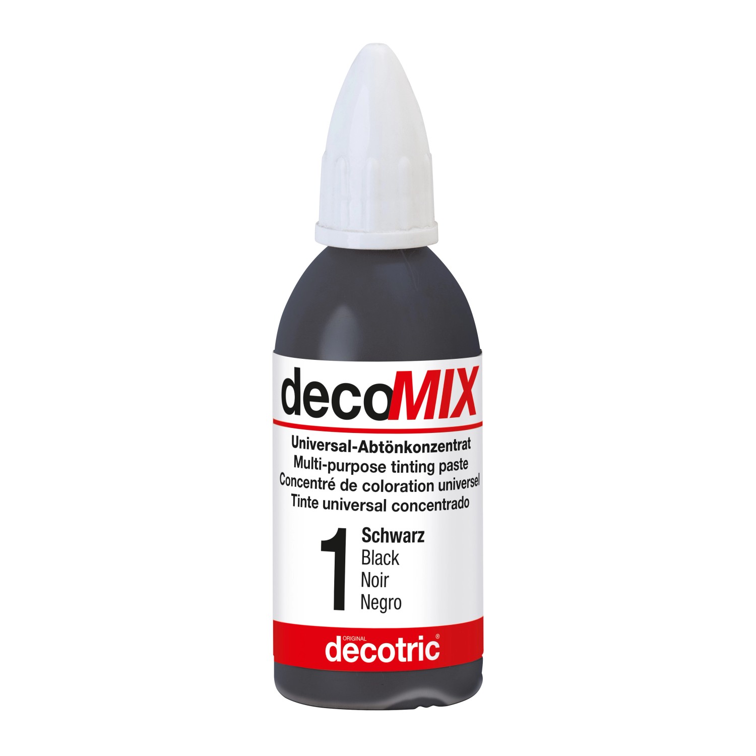 Decomix Universal-Abtönkonzentrat Schwarz 20 ml