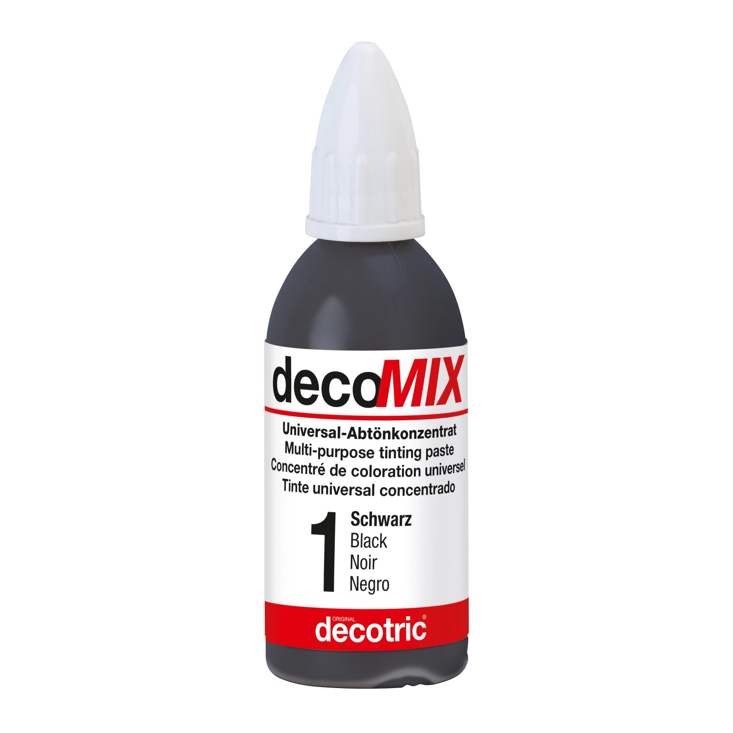 Decomix Universal-Abtönkonzentrat Schwarz 20 ml