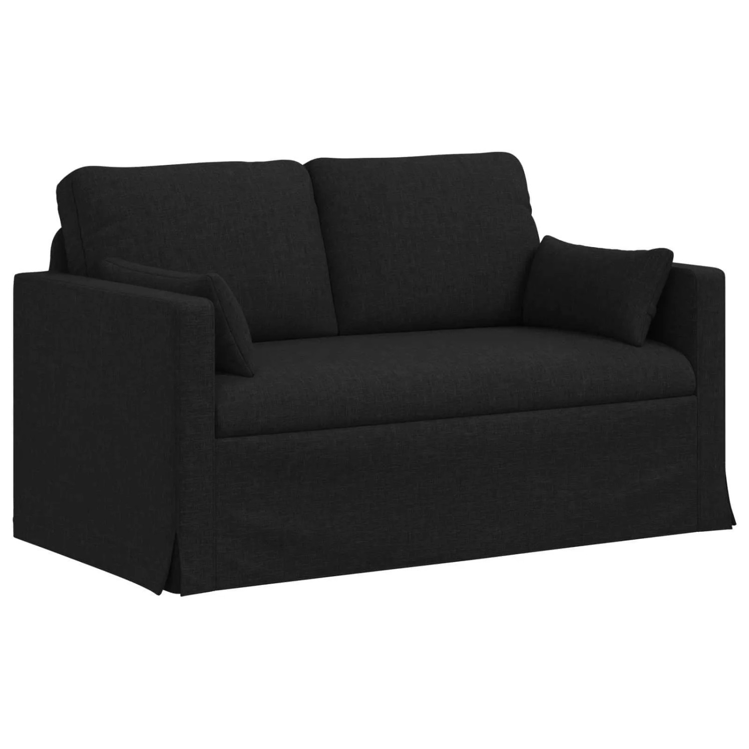 vidaXL Sofa Schwarz 139 x 78 x 80 cm Stoff 42024357