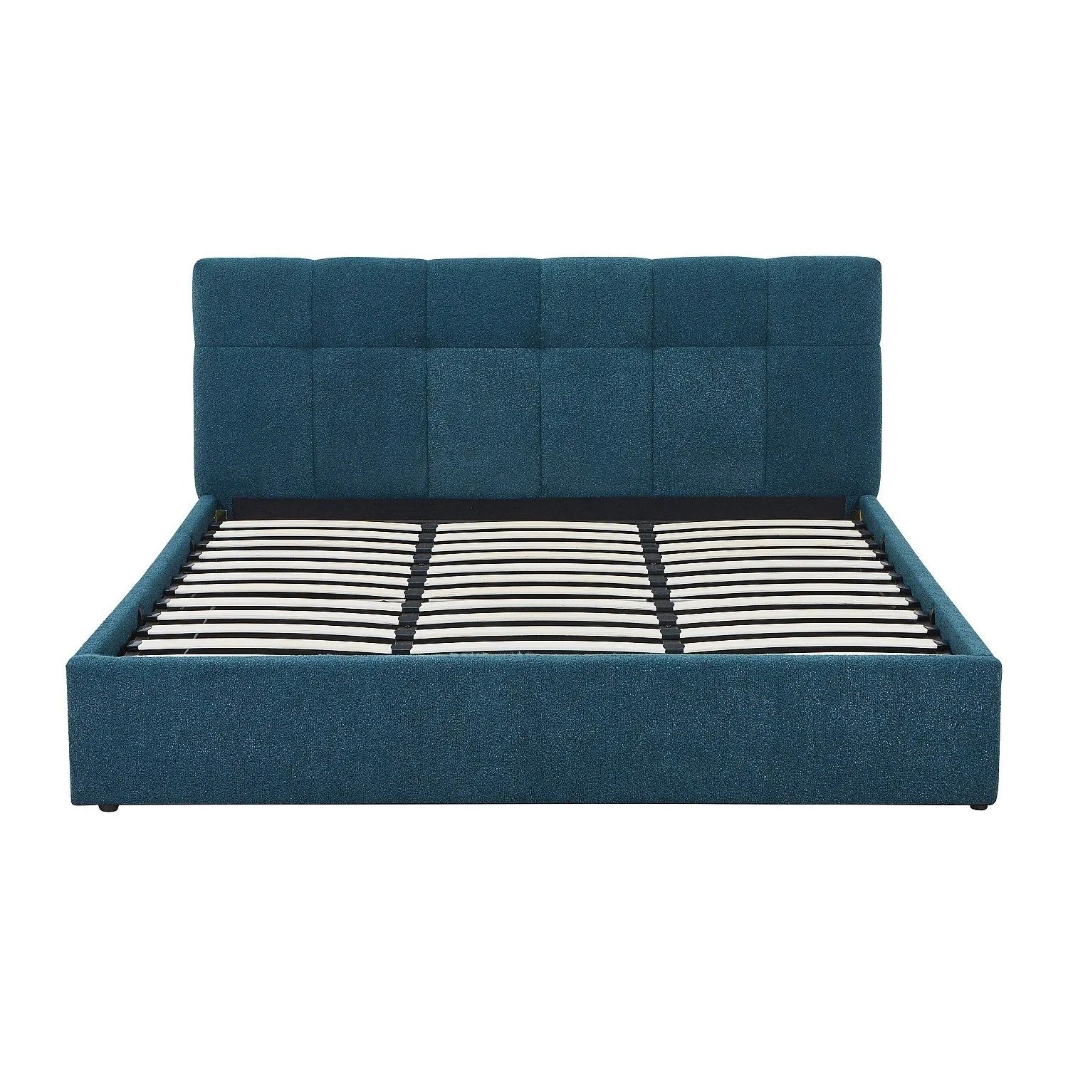 Vente-unique Bett Mit Bettkasten Maziri Blaugrün 196 cm