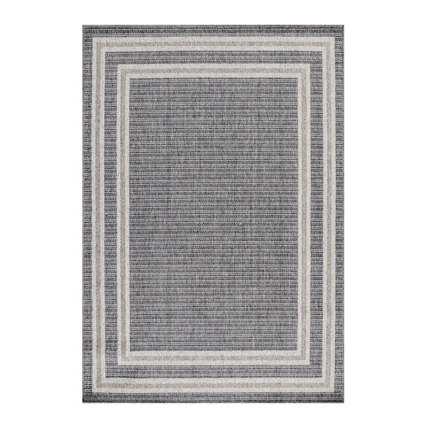 Thumbnail - Ayyildiz In- und Outdoor-Teppich Aruba 4901 Grau 120 cm x 170 cm