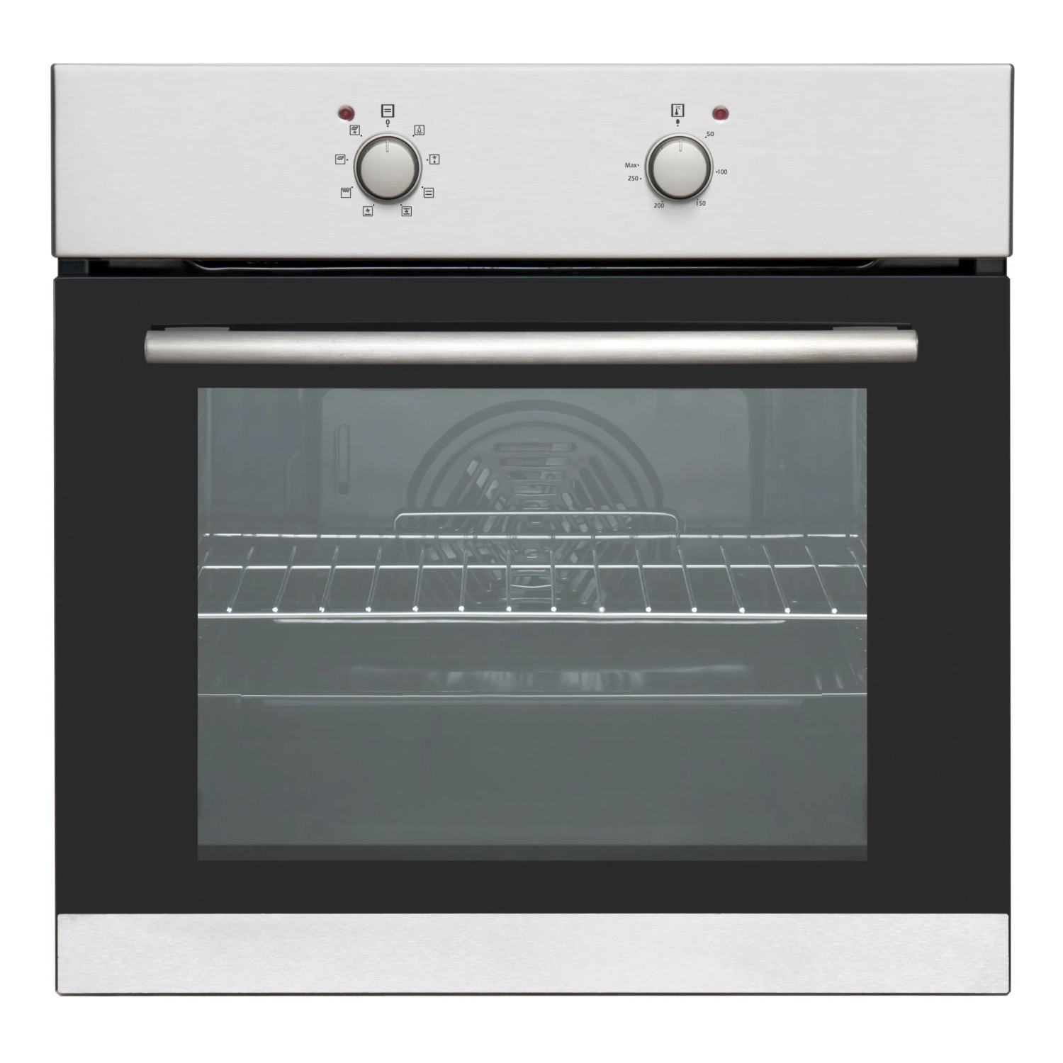 Edelstahl Einbau-Backofen von Impuls Küchen, Teil der Küchenzeile IKZ1280L6.