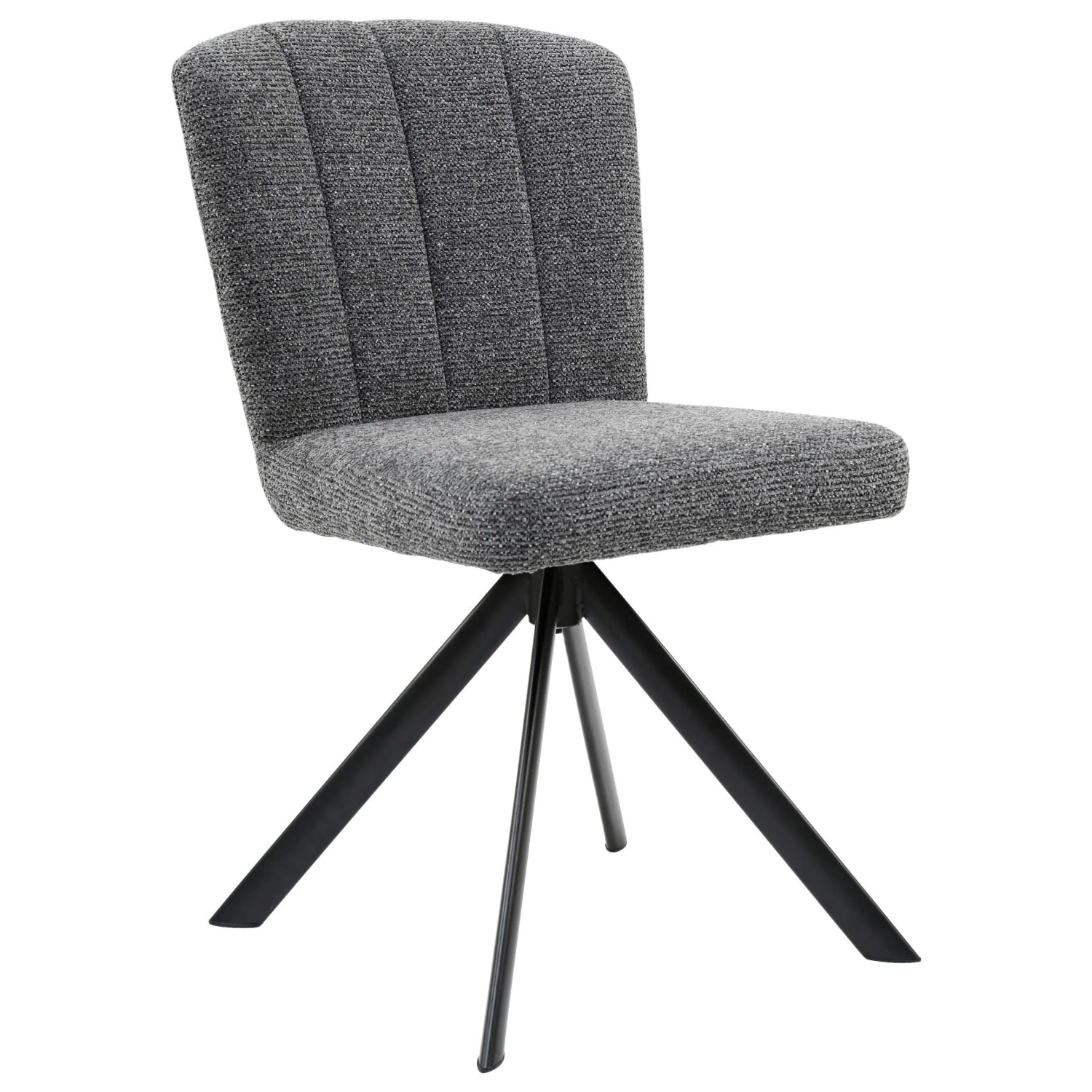 Premium Living Stuhl Nora Grau/Schwarz