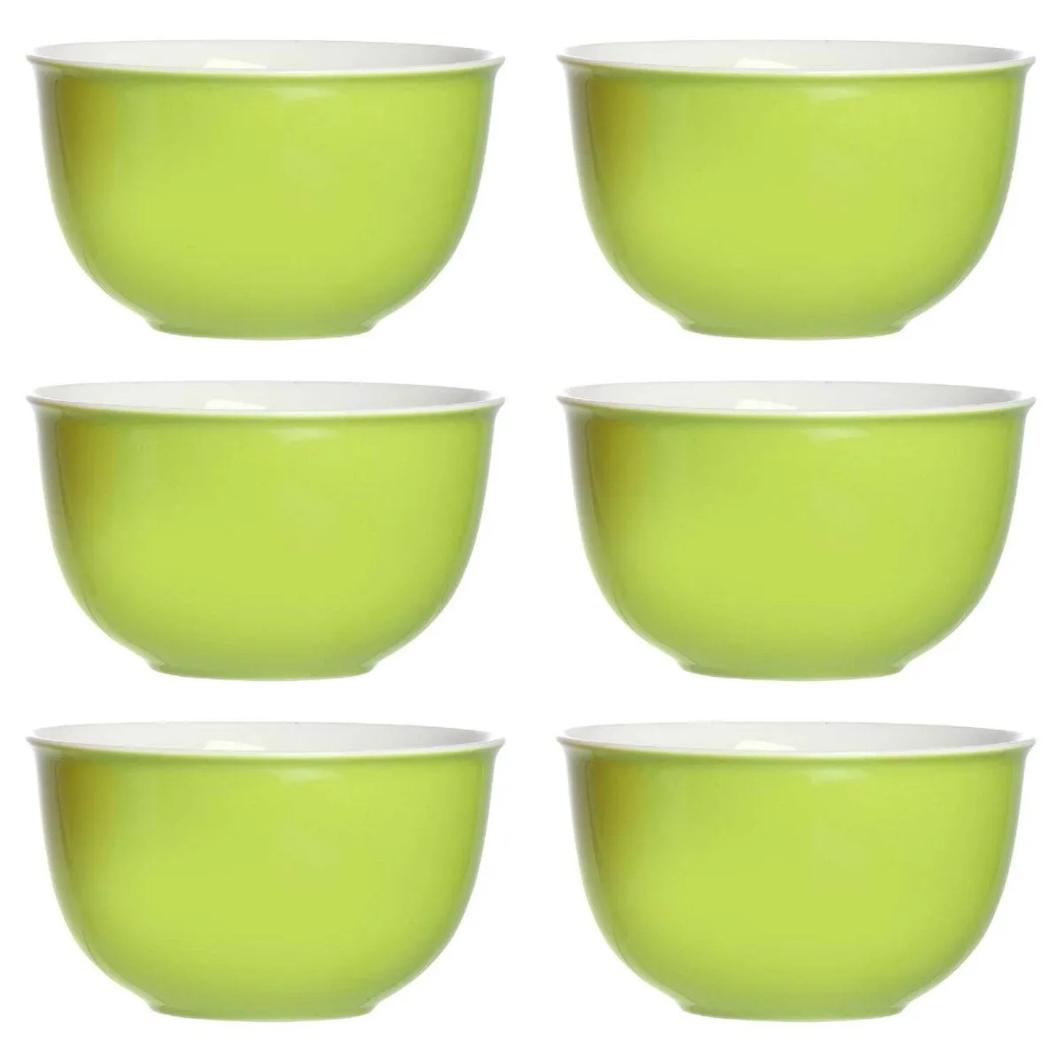 Ritzenhoff & Breker DOPPIO Müslischalen 14 cm 6er Set Grün