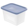Rotho Gefrierdose Domino 1 l, horizontblau, mit Deckel. Vorratsdose für Lebensmittel.