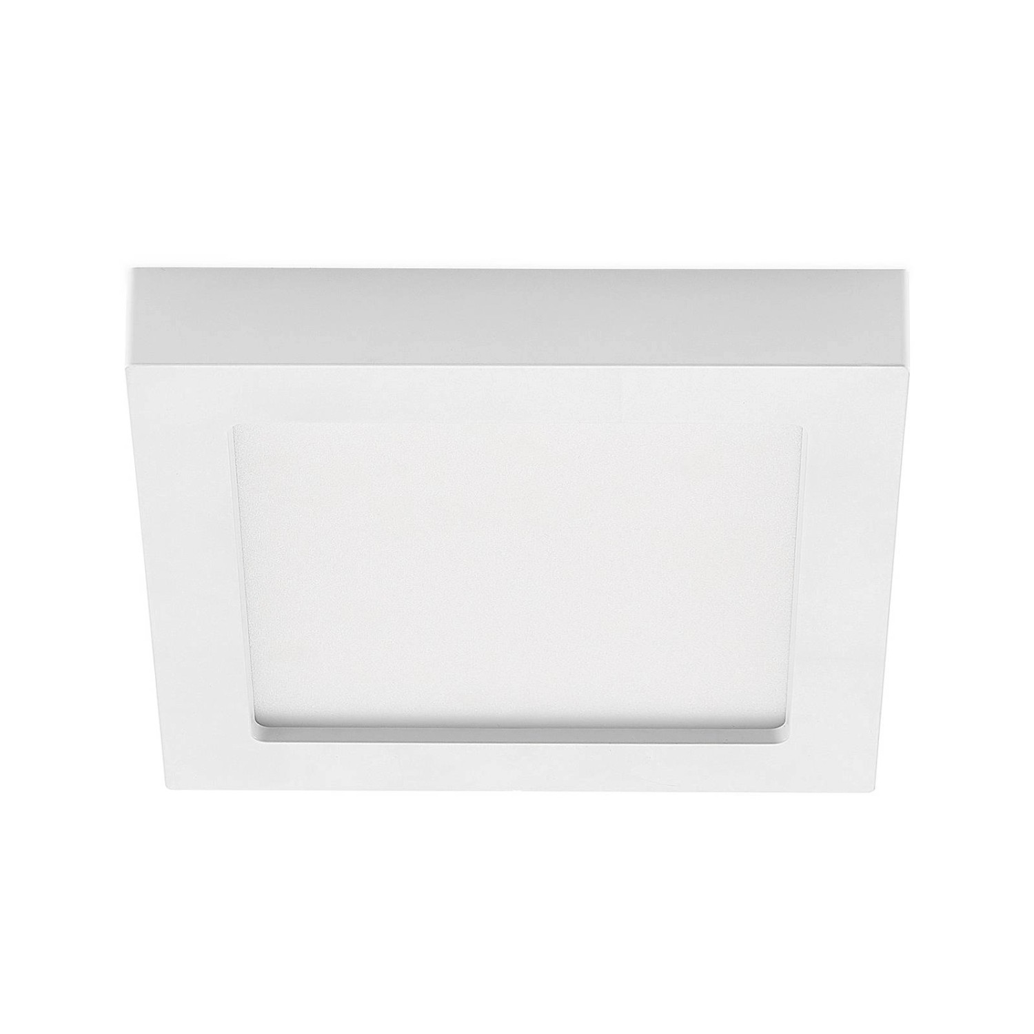 PRIOS LED Deckenleuchte Alette 9917064 Modern in Weiß aus Aluminium 1-flammig Badezimmerleuchte