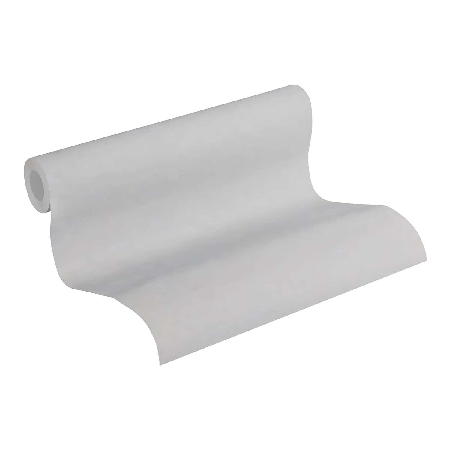 Rolle PROFHOME Vliestapete, Uni, matt grau, 0,53x10,05m. Dekorative Tapete für Wohnräume.