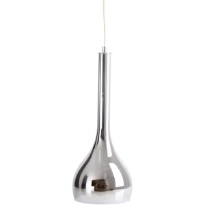 Moderne Näve Pendelleuchte Vaso, 16 cm, aus Glas und Edelstahl. Ideal für Wohnzimmer.