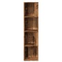 vidaXL Eckregal Altholz-Optik 33x33x132 cm Holzwerkstoff 856722_4