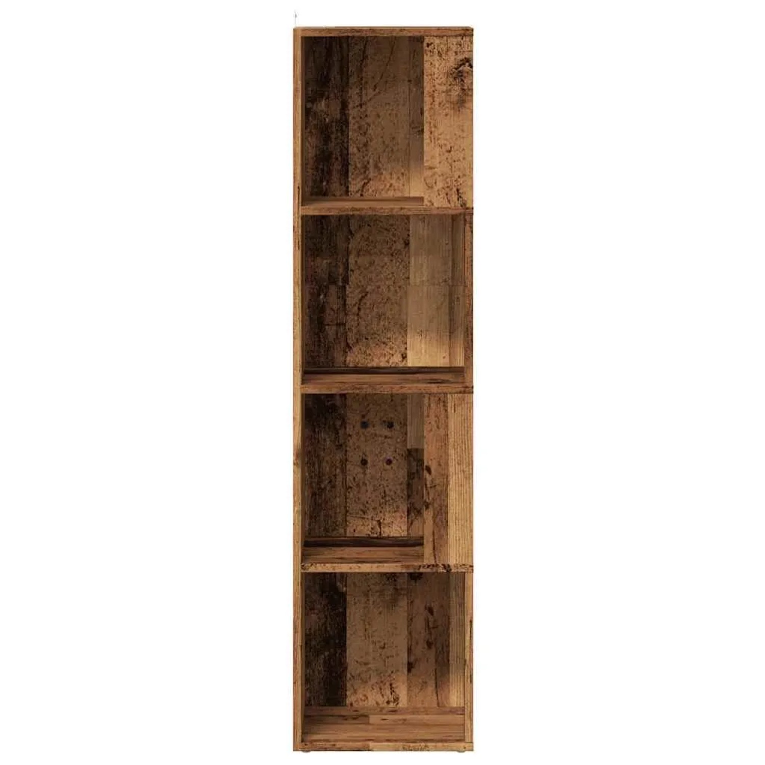 vidaXL Eckregal Altholz-Optik 33x33x132 cm Holzwerkstoff 856722_4