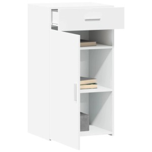 vidaXL Sideboard Weiß 50x42,5x93 cm Holzwerkstoff 846292