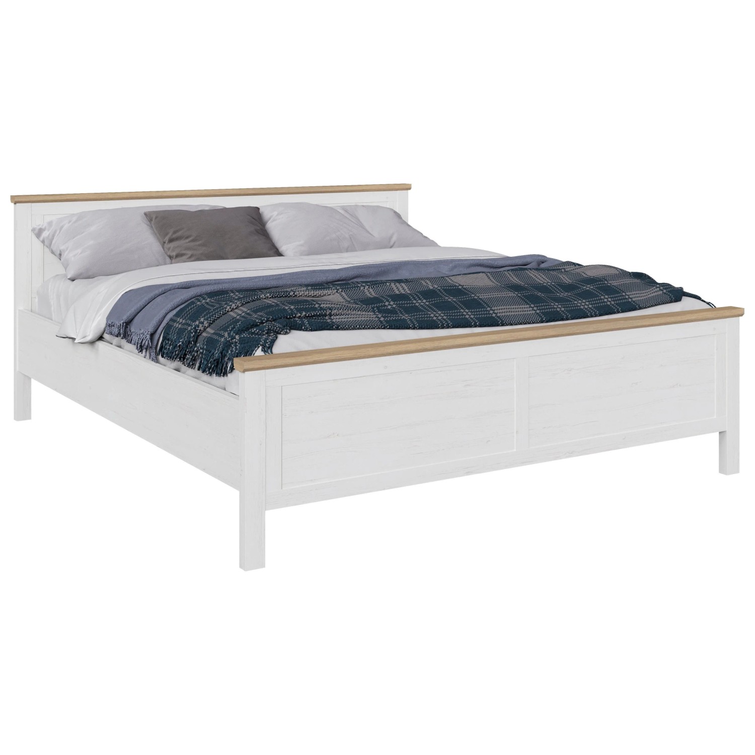 Mömax Bett Korsika Eiche-/Pinienf.. ca.180x200cm