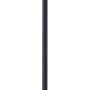 Schwarze, matte LED-Tischleuchte Kaami, 37 cm, für den Außenbereich.