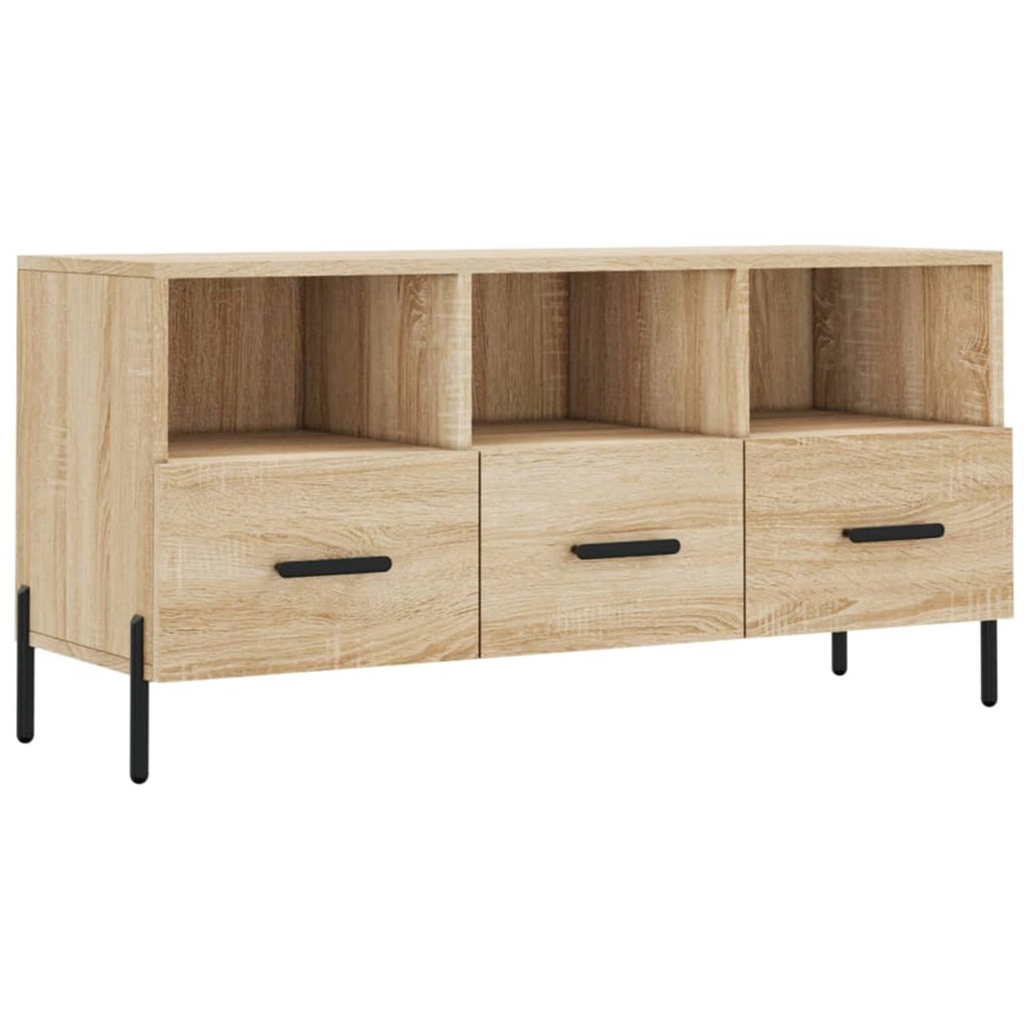 VidaXL TV-Schrank Sonoma-Eiche 102x36x50 cm Holzwerkstoff  Modell 8 günstig online kaufen