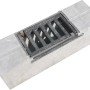 Diephaus Schlitzrinne mit Entwässerungsschacht, grau, 50x16x16 cm. PKW-befahrbare Entwässerungslösung.