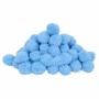 Blaue Pool-Filterbälle aus Polyethylen, 2100 g, für sauberes Poolwasser.