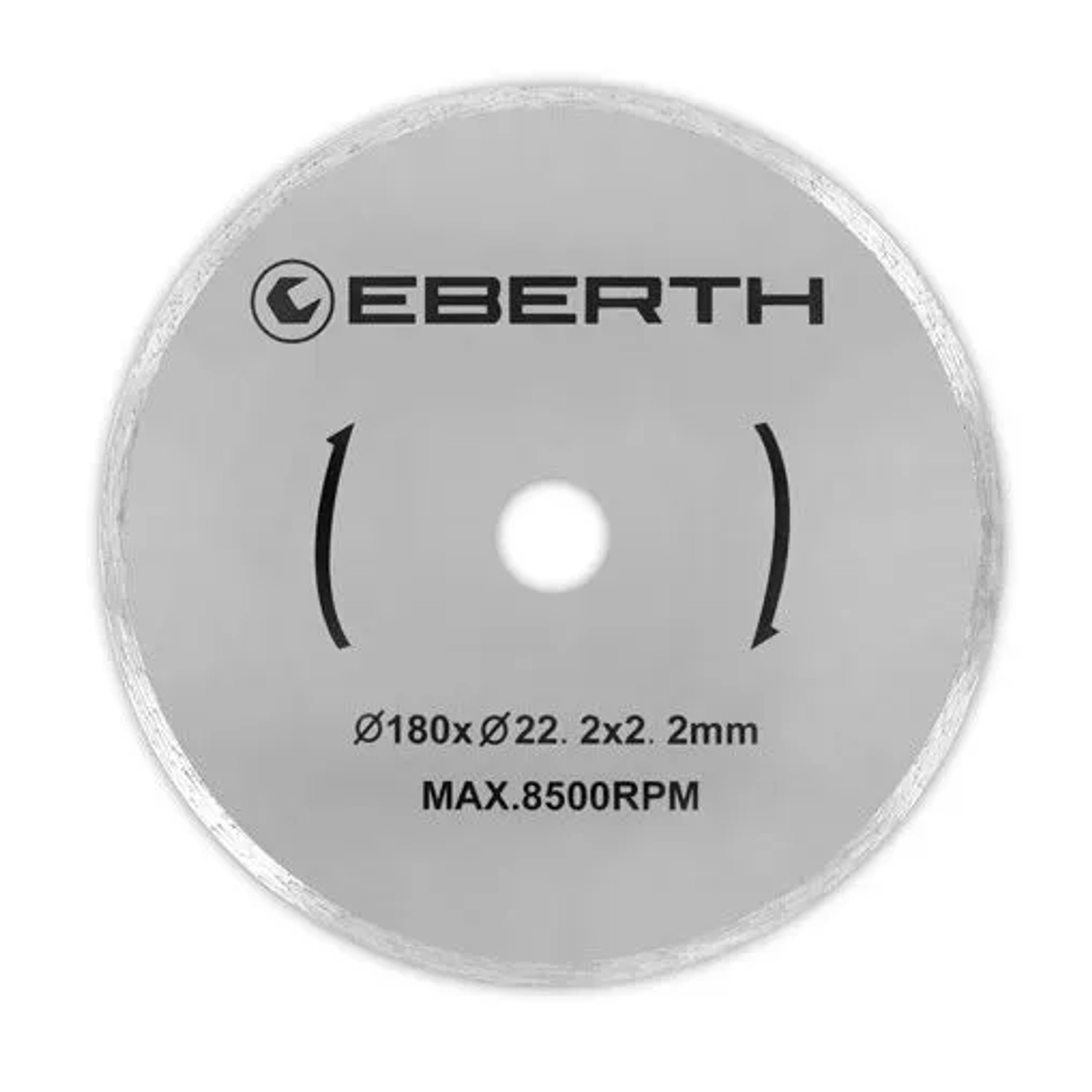 EBERTH Diamanttrennscheibe Ø 180mm Bohrung 22,2mm Trennscheibe Diamantscheibe