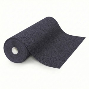 Floordirekt Nadelvlies Teppich Malta Messeteppich Anthrazit 200 x 200 cm