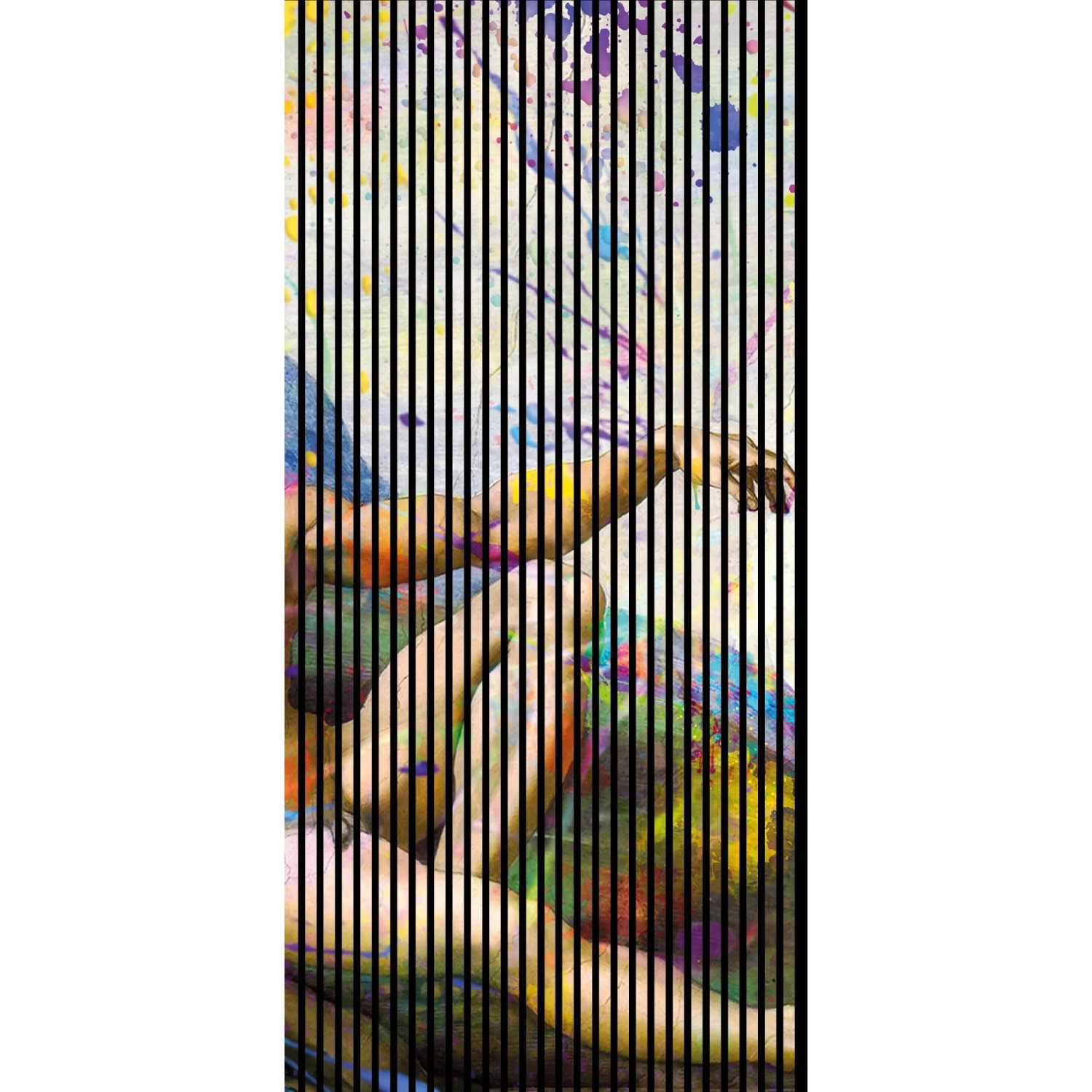 FN Acustico Akustikplatte Michelangelo 2 PET u. MDF Foliert 1133 x 19 x 2400 mm