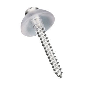 Gutta Senkkopfschraube 4,5x45 mm, verzinkt, mit Dichtung für Bitumenbedachung, 100er Pack.