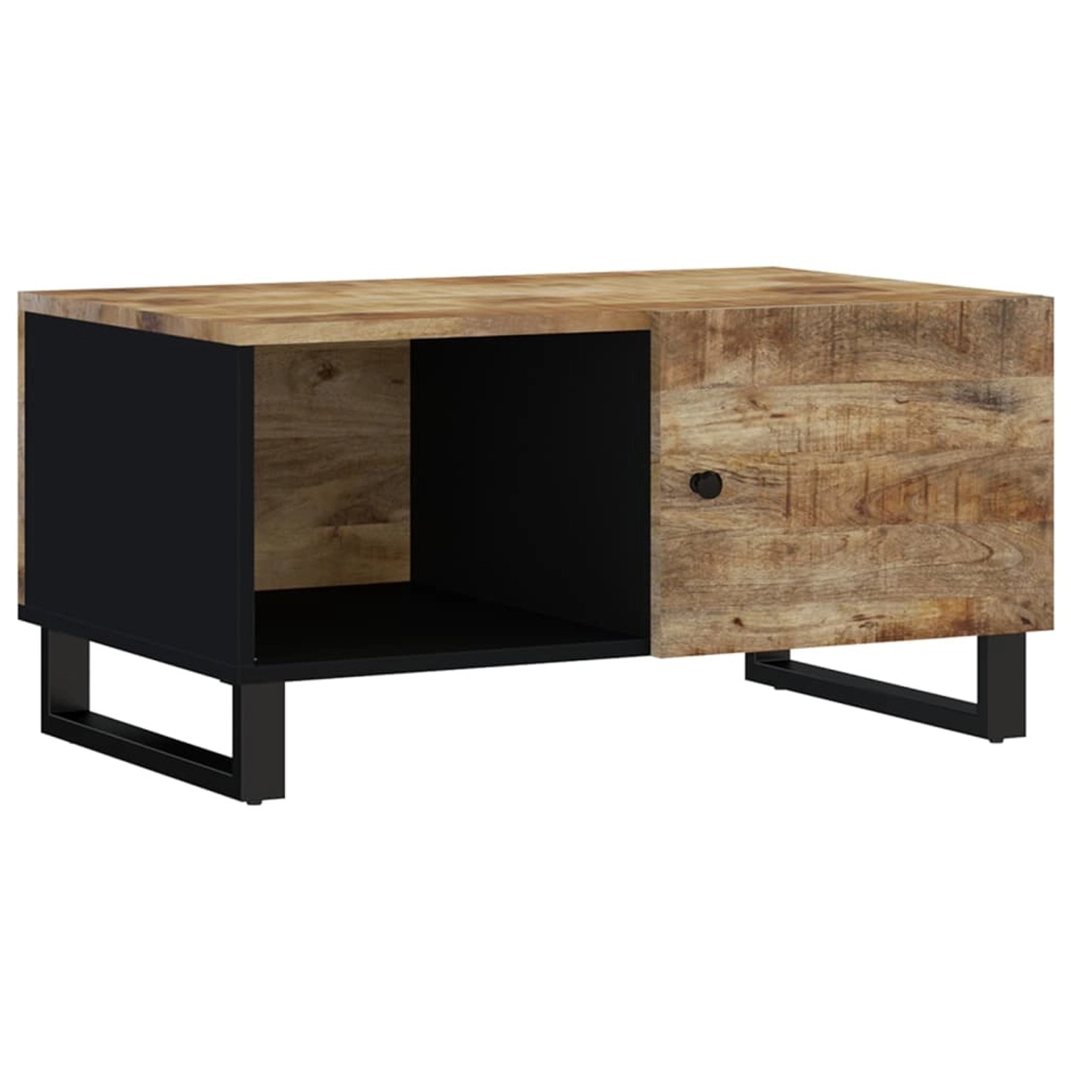 Vidaxl Couchtisch 80x50x40 Cm Massivholz Mango & Holzwerkstoff günstig online kaufen