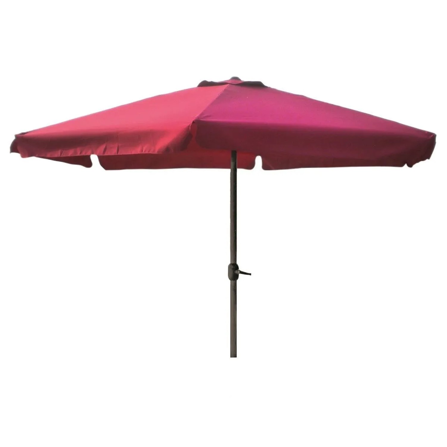 Lex XL Alu Sonnenschirm Ø 3m Kurbelschirm Gartenschirm Marktschirm Krempe B günstig online kaufen