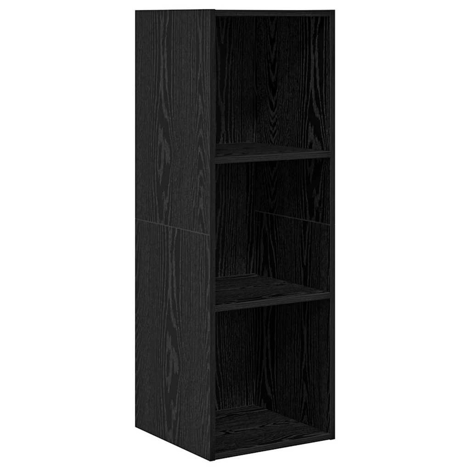 vidaXL TV-Schrank Schwarz Eichen-Optik 37 x 37 x 107 cm Holzwerkstoff 87508 günstig online kaufen