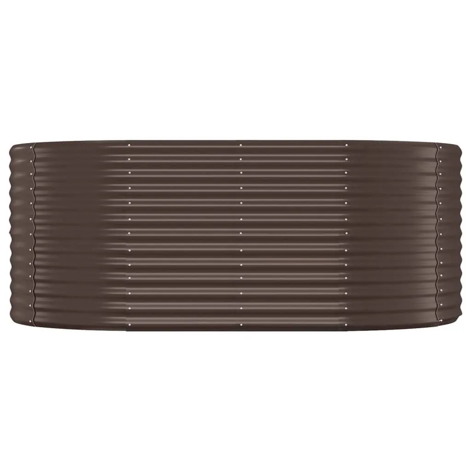 vidaXL Hochbeet Pulverbeschichteter Stahl 175x100x68 cm Braun 319060_3