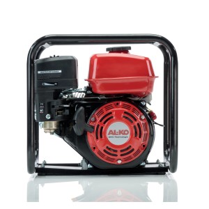 Al-Ko Benzin-Motorpumpe BMP 30.000 mit robustem Rahmen und rotem Motor.