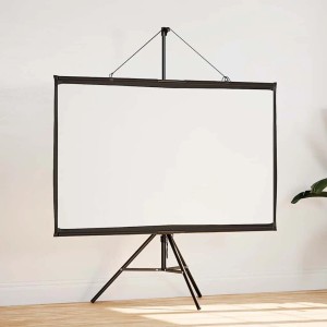 vidaXL Projektionsleinwand mit Stativ 60 Zoll 16:9 4101046