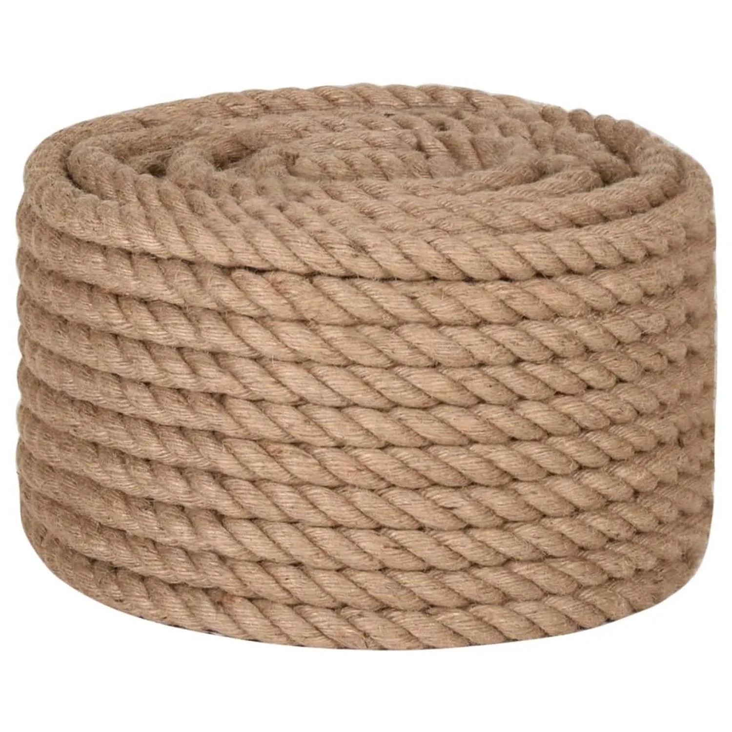 vidaXL Juteseil 50 m Länge 24 mm Stärke 153768