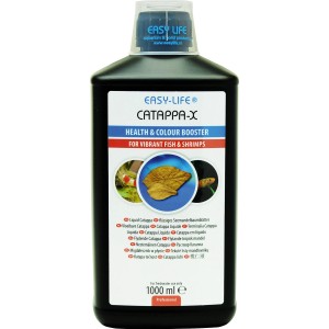 Easy-Life Catappa-X 1l: Flüssige Seemandelbaumblätter für gesundes Aquariumwasser.