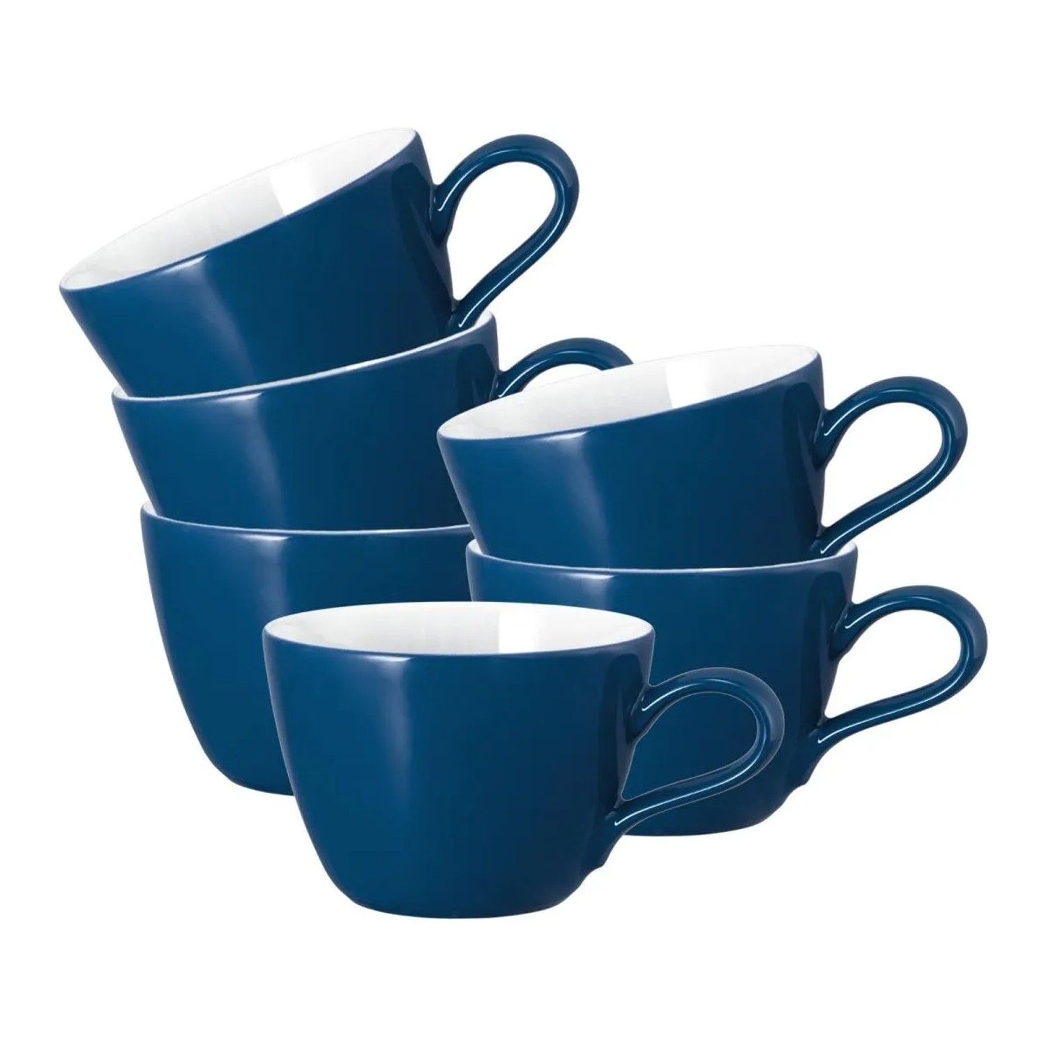 Seltmann Weiden Life Fashion Kaffeetasse 240 ml 6er Set Classic Blue