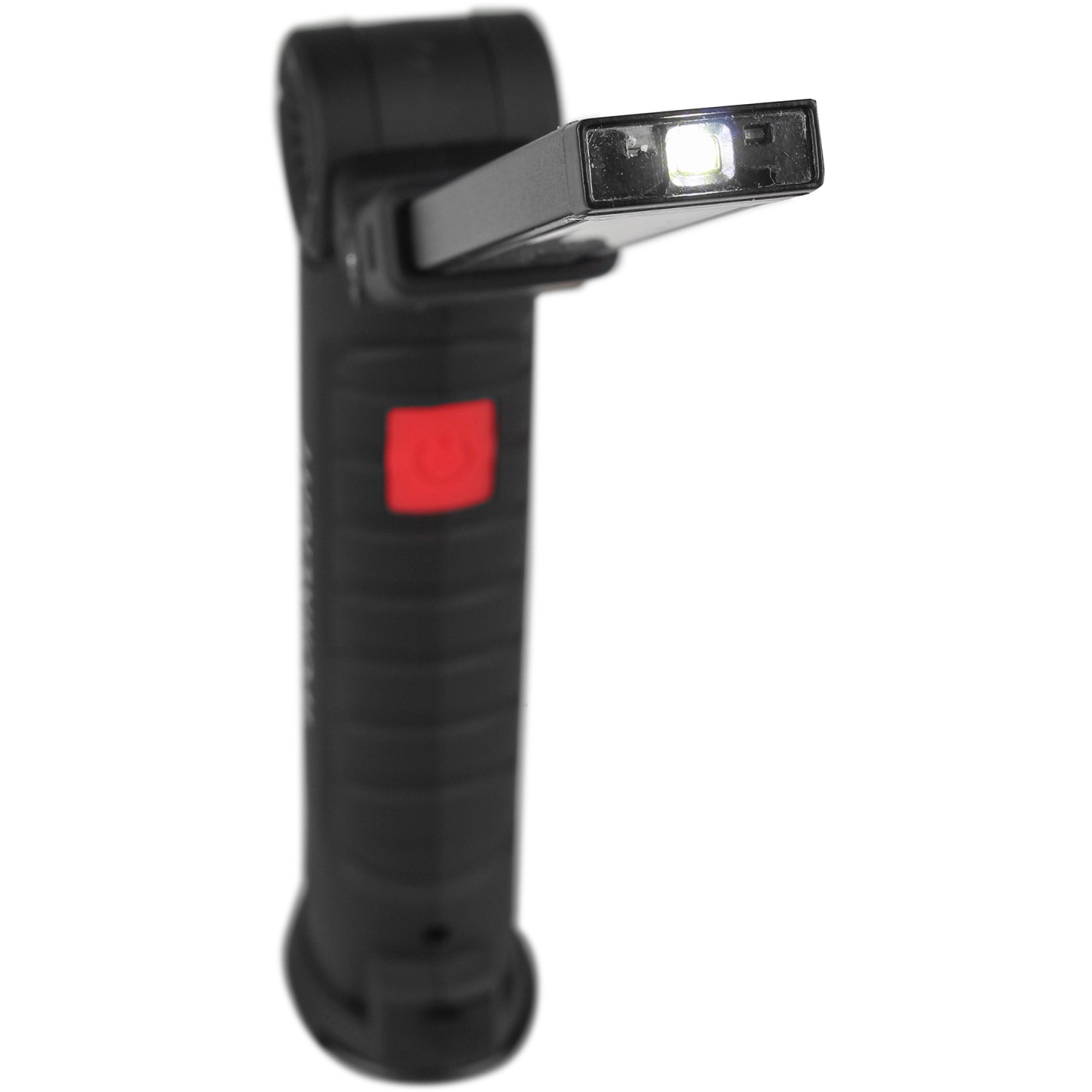 Eufab Akku-Arbeitsleuchte, ausklappbar, mit COB/LED. Kompakte Lampe für Wartung und Reparatur.